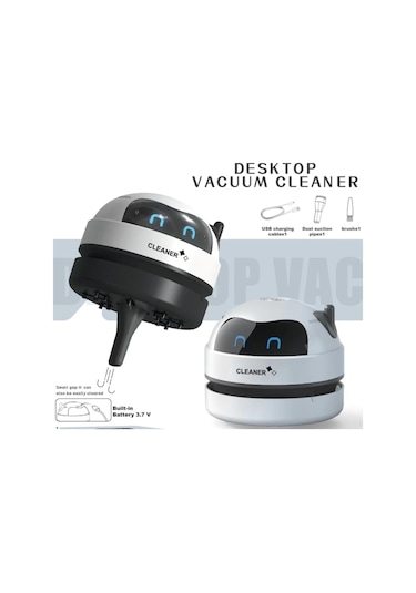 Savoringdetails Masaüstü Temizleyici Elektrikli Süpürge Masa Süpürgesi Mini Elektrikli Süpürge A