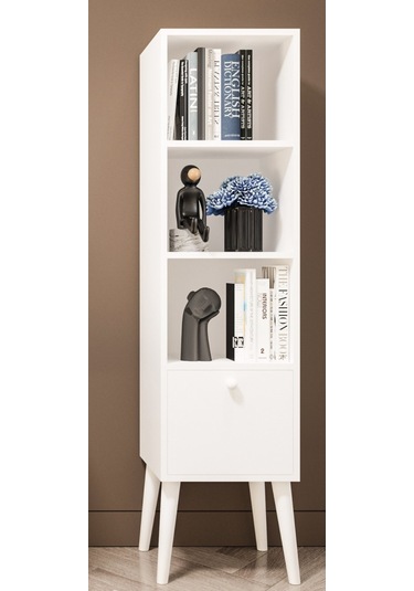 Rosepal Mobilya Major Beyaz Kitaplık