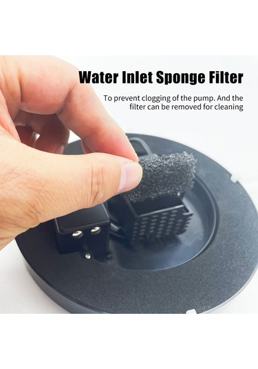 Yaozixa 3.5w Güneş Enerjili Renkli Fontaine Pompa, 1800mah Batarya, 6 Fışek, 4 Çarpma Önleyici Çubuk, Ip68 Su Geçirmez, 7 Led Işık