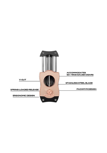 Colibri Diamond V Puro Kesici V-cut Siyah/rose Cu300t34
