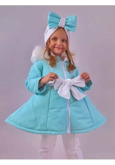 Kinderoom Kapüşonlu Mevsimlik Ceket 208366706 Naneli