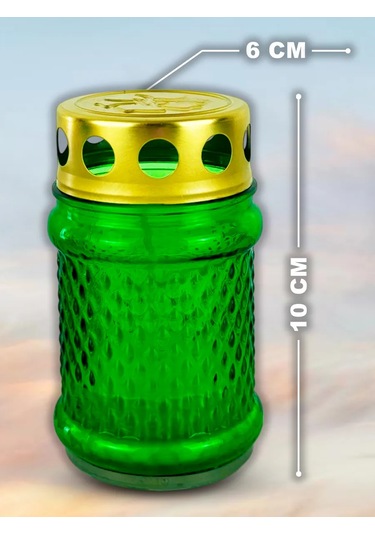 Memoria Mezarlık İçin Mumlu Söndürülmeyen 2'li Lamba 166742130