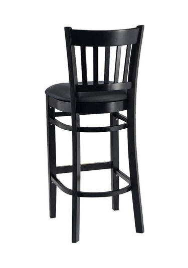 Roma Bar Sandalyesi Siyah