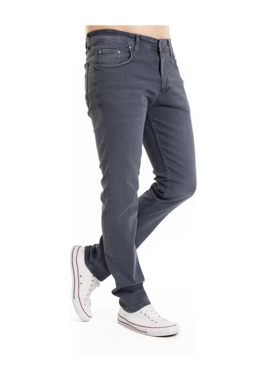 Yeni Sezon Erkek Dört Mevsimlik Likralı Regular Tam Kalıp Düz Paça Fermuarlı Yüksek Kaliteli Kot Pantolon 720-Gri Yeni Sezon Erkek Dört Mevsimlik Likralı Regular Tam Kalıp Düz Paça Fermuarlı Yüksek Kaliteli Kot Pantolon 720-Gri