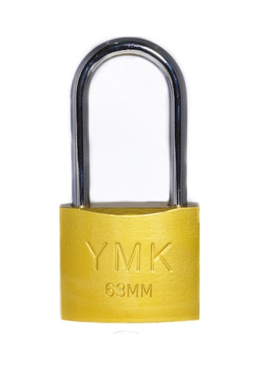 Eko Sarı Boyalı Uzun Kancalı Asma Kilit 25mm Tg-v 3771