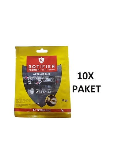 Rotifish Artemia- Mix 18 G X 10 Adet