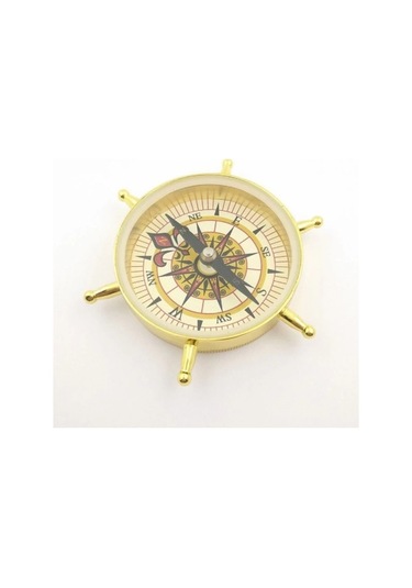 -estetik Tasarım Dümen Model Pirinç Pusula