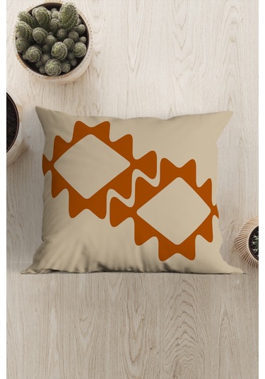 Belle Benoit Baskılı Dekoratif 4'lü Koltuk Kırlent Kılıfı Desen14