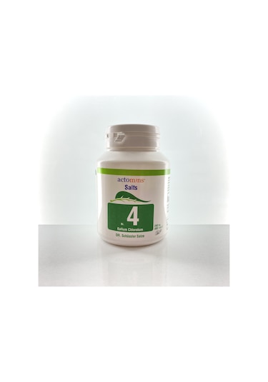 Schüssler Dr. Tuzları Kalium Chloratum Mineral Tuz No.04