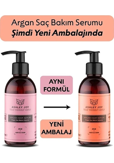 Ashley Joy Argan Saç Bakım Serumu 100 ML