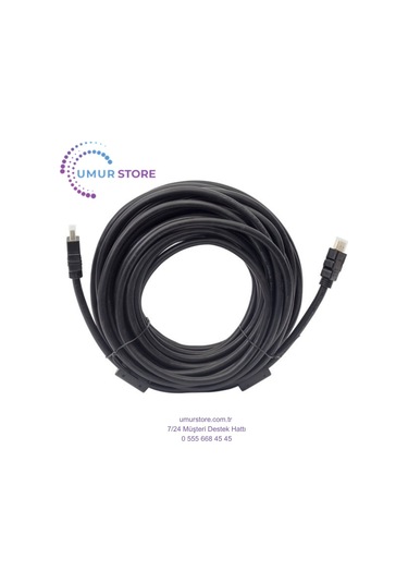 Hdmi Kablo 15 Metre Düz Siyah Poşetli 1.4 V - 3d