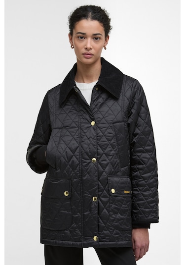 Barbour Modern Beadnell Kapitone Ceket Bk91 Black/classic Siyah