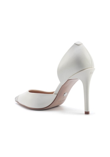 Nine West Dancına 5fx Beyaz Kadın Topuklu Ayakkabı 000000000101928679 Beyaz
