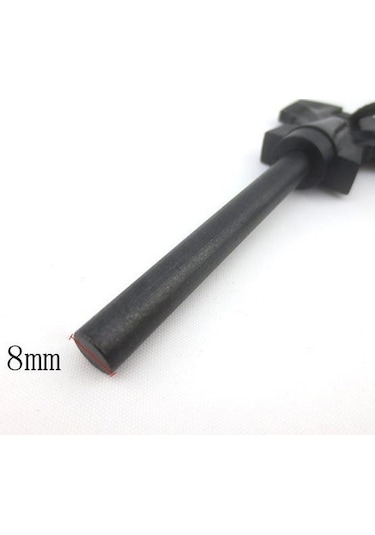 Valkyrie 8mm 8.5cm Magnezyum Ateş Başlatıcı Bar - %100 Katkısız Alüminyum İçermez Fire Starter Siyah