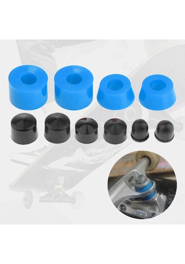 Homyl Açık Için Kaykay Kamyon Burç Kiti Amortisörler Yumuşak Mavi Mavi Çok Renkli