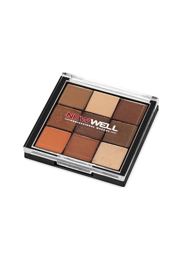 New Well Eyeshadow Palette 9 Colours No 01