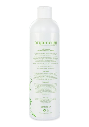 Organicum Yağlı Saçlar için Dökülme Karşıtı Şampuan 350 ML
