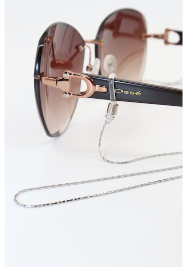 Çelik Gümüş Renk. Gözlük Zinciri. Özel Tasarım Steel. Gözlük İpi. Gözlük Askısı. Unisex Çok Renkli