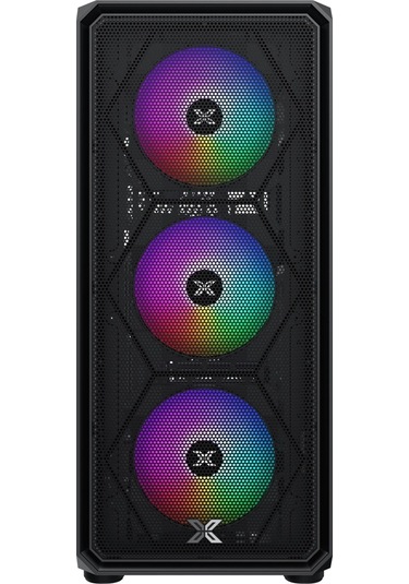 Xigmatek En46476, Duo X Odın Iı, 650w, Mesh Panel, Tempered Glass, Rgb, Atx Gamıng Kasa