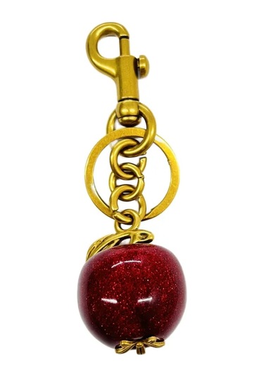 Fishsheep Kırmızı Kiraz Anahtarlık - Kadın Erkek Araba Anahtarlık Zinciri, Çanta Aksesuarımor