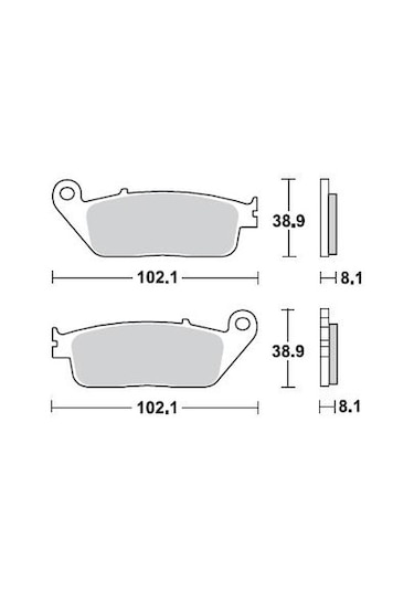 Honda Cbr R 250 Brakıng Ön Fren Balatası 2011 - 2013 716Cm55