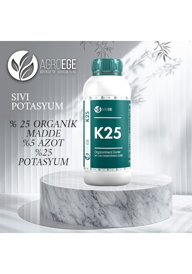 Agroege K -25 Sıvı Potasyum 1 LT