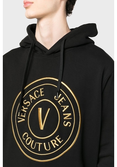 Versace Jeans Couture Erkek Sweat 74gaıt05 Cf01t G89 Siyah