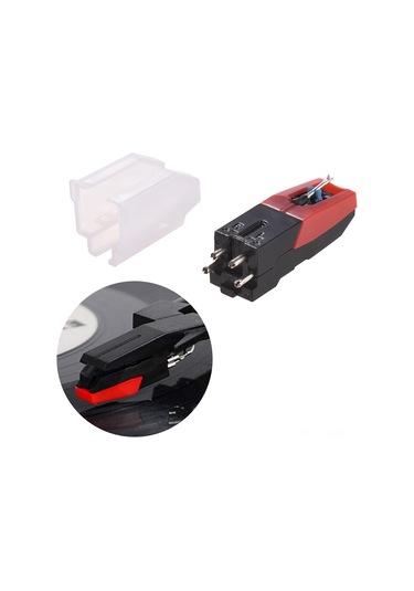 Hfambition Ev Radyoları İçin Evrensel Değiştirme Kartuşu, Kaliteli Ses Ve Kolay Kurulum İle Stereo Fon Kaydedici İğnesi 1 Adet