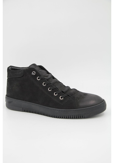 James Franco 1102 Erkek Casual Bot - Siyah-siyah