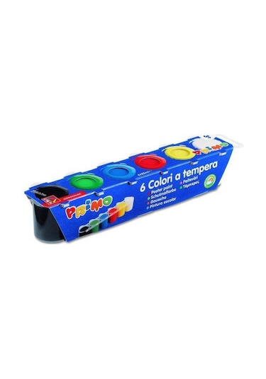 Primo Guaj Boya 25 ML 6 Renk 253Tb6E Çok Renkli