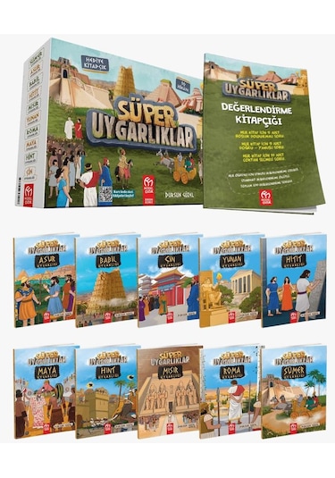 Süper Uygarlıklar Hikaye Seti - 10 Kitap