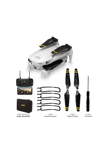 Corby CX017 Wifi Çift Kameralı Katlanabilir 1080P Drone