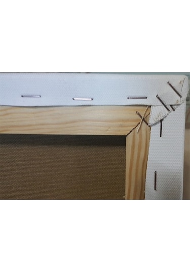 120X140 Cm Tuval-Siyah (364 Gr/M² - 3 Cm)