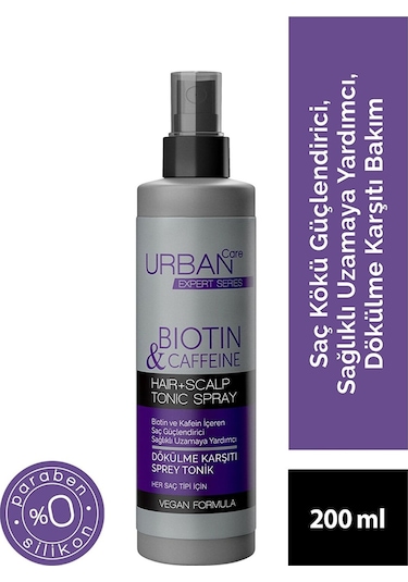 Urban Care Biotin ve Kafein Saç Dökülme Karşıtı Şampuan 350 ML + Tonik 200 ML