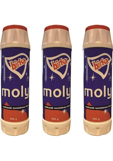Moly Mekanik Temizleme Tozu 3 x 950 G
