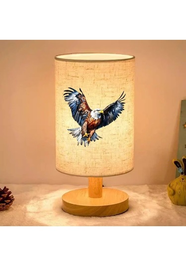 Willowhaven 24x10 Modern Yatak Başı Lambası - Zarif Kartal Tasarımı, Usb Güçlü, Oturma Odası Yatak Odası İçin Füme