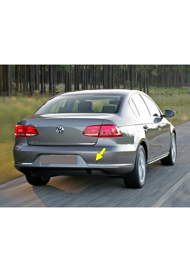 VW Passat B7 Sedan 11-14 Arka Tampon Çeki Demiri Kapağı 3AE807441