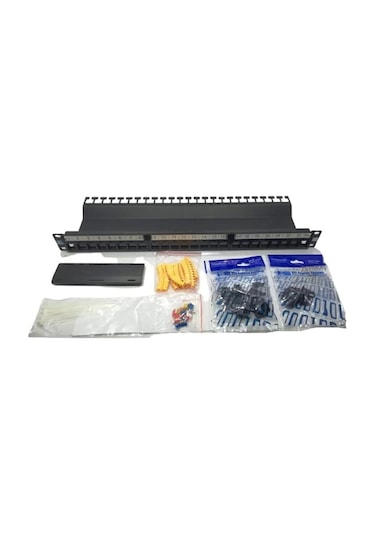 Hcs 19" 1u 24 Port Boş Patch Panel P00-02450-1u
