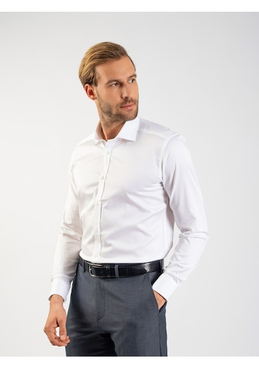 Toss Erkek Extra Slım Fıt Gömlek-beyaz 513304301-25 Beyaz