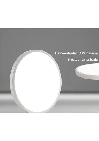 Metabagua Akıllı Led Tavan Lambası Wifi Oda Dekoru Qqlw5x Açık Sarı