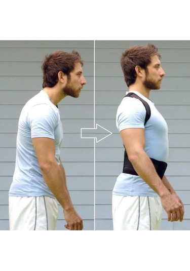 Dik Duruş Korsesi Kamburluk Önleyici Sırt Düzleştirici Skolyoz Ki