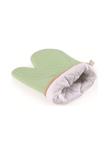 1 Adet Silikon Fırın Eldiveni Anti-haşlanma Kaymaz Kalın Pamuk Astar Uzun Isıya Dayanıklı Mikrodalga Eldiven Mutfak Pişirme Malzemeleri A