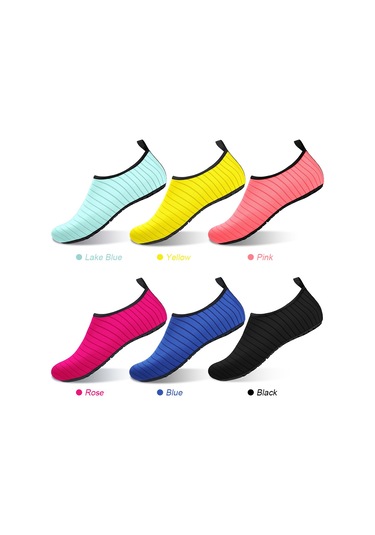 Geeroyoo Su Spor Ayakkabısı - Plaj, Yoga Ve Yüzme İçin Rahat Ve Kaymaz Tabanlı Pembe