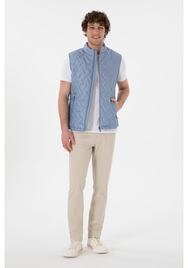 U.s. Polo Assn. Erkek Mavi Yelek Dokuma 50299406-vr036 Mavi