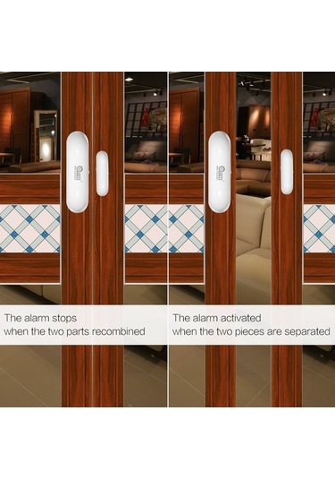 Supermarket1 Neo Coolcam Nas-ds01z Z-wave 868.4mhz Akıllı Pencere/kapı Alarm Sensörü - Fibaro/smarthings Uyumlu Ev Güvenlik Sistemi