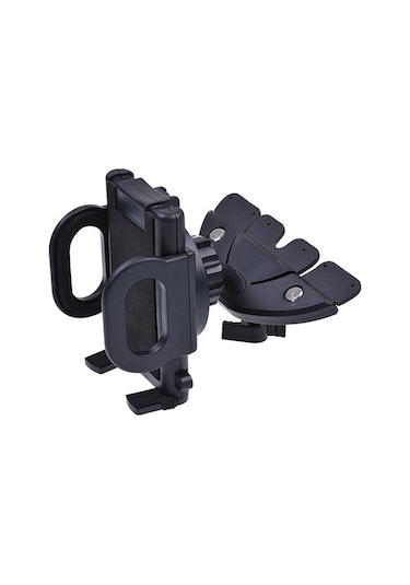 Luckysouk Betty Becky İphone Uyumlu Cep Telefonu Gps Için Evrensel Dönebilen Araç Cd Yuvası Montaj Braketi Tutucu Siyah Havalandırma Hayır Onf3dh