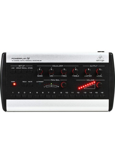 Behringer P16-m 16 Kanal Dijital Stereo Kişisel Mikser