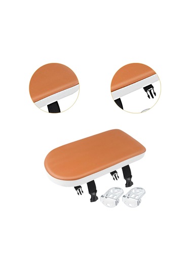 Suntek Bisiklet Arka Koltuk Minderi Hafif 30x15x3.5cm Basit Kahverengi