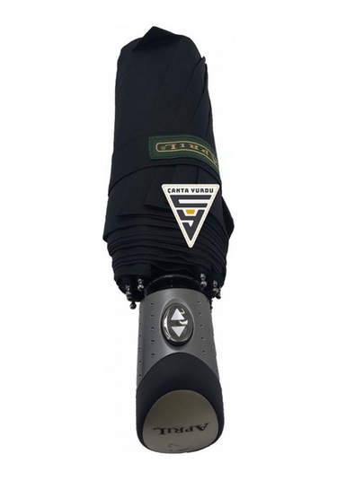 April A-216g A2 Su Geçirmez 10 Telli Tam Otomatik Şemsiye Siyah