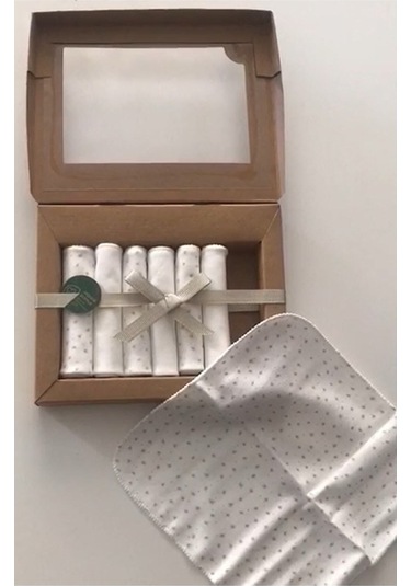 Organik Pamuk 7li Bebek Mendili Mö379